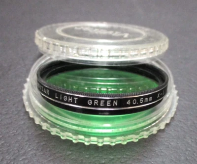 Vivitar 40.5mm Light Green X-1 filter - Image 1 of 3