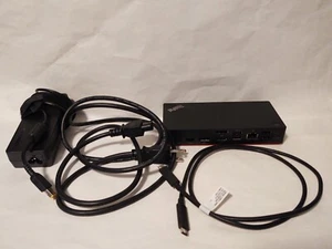 Lenovo ThinkPad USB-C Dock Gen2 Type 40AS FRU PN 03X7609 - mit Netzteil - Bild 1 von 20