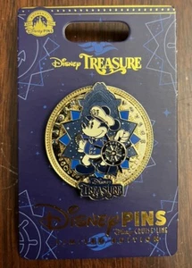 Disney Cruise Line DCL Disney Treasure Maiden Voyage Cruise Pin.  Rare!  New - Picture 1 of 2