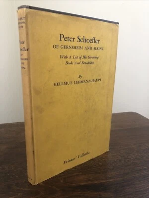 Peter Schoeffer of Gernsheim & Mainz, A List of His  Surviving Books/Broadsides - Image 1 of 4
