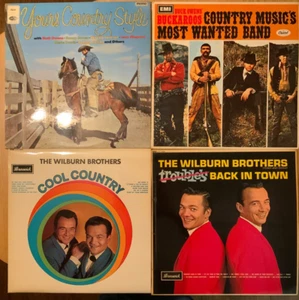 8 x Country Lps Wilburn Brothers Kris Kristofferson Buck Owens UK/US NM - Picture 1 of 8
