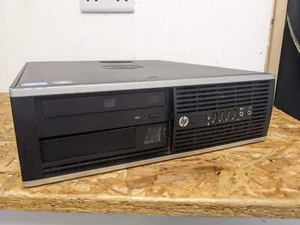 HP Compaq Elite 8200 SFF i5 3.10Ghz 10GB RAM 250GB HDD Windows 10 Pro + Cables - Picture 1 of 8