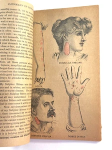1895 Kauffman on Disease Quack Medicine Book Ordway NYC oddities - Picture 1 of 12
