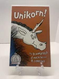 Unicorno! #1 2021 Dr. SUESS homage esclusiva variante copertina fumetto scout - Foto 1 di 11