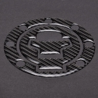 For Suzuki GSXR 600 750 1000 V-Strom 650 Gas Tank Fuel Cap Cover Protector Pad - Image 1 of 4