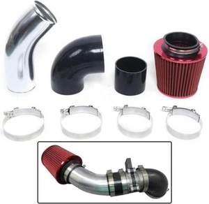 3.5" Universal NA Cold Air Intake Pipe For GM LQx LSx LS1 LMx - Picture 1 of 9