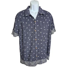 Tommy Hilfiger Tommy Jeans XL Herren Hemd Kurzarm Tropical Print Resort " - Bild 1 von 7
