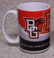 Coffee Mug NCAA Bowling Green State Falcons NEW 15 ounce cup with gift box