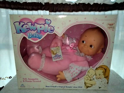 Vintage Kewpie Doll Baby Girl Goldberger Scented 2000 New in box - Image 1 of 2