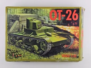 OT-26 Skala Model Kit Tank 1:35 1995 Mirage Studio Vintage Complete Open Box - Picture 1 of 21