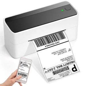 4x6 Bluetooth Thermal Shipping Label Printer for Small Business Package Mail Lot - Picture 1 of 17