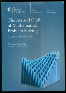 Great Courses -- Art & Craft of Mathematical Problem Solving - 4 DVDs, Guidebook - Picture 1 of 2