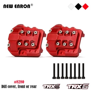 8280 Front Rear Axle Bridge Differential Cover Diff for RC Car 1/10 Traxxas TRX4 - Picture 1 of 26