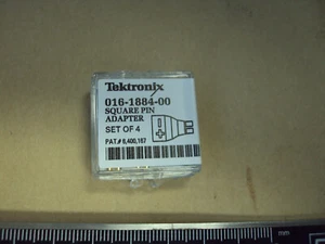 Q Tektronix 016-1884-00 Vierkant Pin Adapter 4er Set - Bild 1 von 2