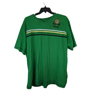 Australia Coogi Country Club Green V Neck Shirt (1969) Embroidered Size XXLL - Picture 1 of 8