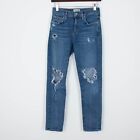Agolde Sophie High Rise Skinny Crop Distressed Denim Jeans Womens Size 26