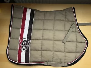 ESKADRON Schabracke „BIG SQUARE“, Größe Warmblut VS JUMP, Walnut Beige Braun - Bild 1 von 12