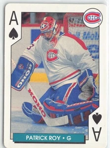 Tarjetas de juego 1995-96 NHL Aces #1S Patrick Roy - Imagen 1 de 2
