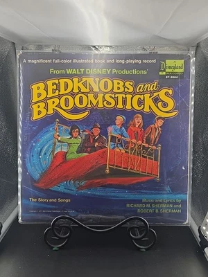 Bedknobs & Broomsticks Orig 1971 LP Story & Songs Disneyland Booklet MONO VG/VG - Image 1 of 4