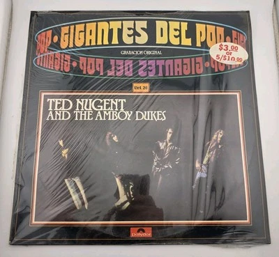 Ted Nugent And The Amboy Dukes Gigantes Del Pop Vol 20 - Sealed - Vinyl Import - Image 1 of 4