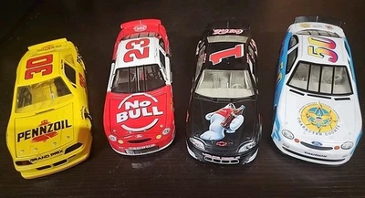 Lot of 4 Nascar 1/24 Scale Race Cars  - Image 1 of 4