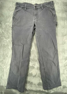 Carhartt Pants Womens 12 Original Fit Utility Workwear Carpenter 102080 011 - Picture 1 of 10