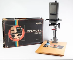 Meopta Opemus 6 B&W Universal 6x6cm / 35mm Vergrößerer + 75mm & 50mm Meopta Objektive - Bild 1 von 16