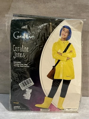 ДУХ Хэллоуин Лайка Коралина Джонс костюм ребенка XL 14-16 - Изображение 1 из 3