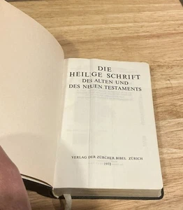 Die Heilige Schrift Des Alten Und Des Neuen Testaments Bibel Bible 1972 - Bild 1 von 4