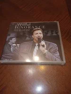 Loren Larson Willful Ignorance CD 2006 Jim Records NEW! SEALED!  — 第 1/2 张图片