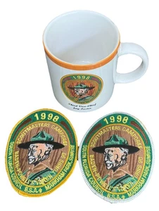Pfadfinder - South Florida Council - 1998 Scoutmaster's Camporee 8oz BECHER & PATCHES - Bild 1 von 10