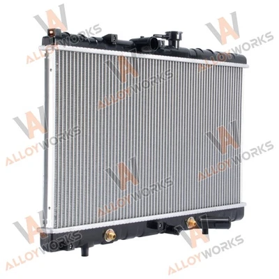 Aluminum Core Radiator For 2001 2002 Kia Rio 1.5L L4 AT #0K31A15200A #DPI2392 Foto 1 de 4