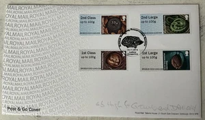 GB QEII 2016 Hibernating Animals Post & Go RM FDC Hedgehog Preservation Society - Picture 1 of 4