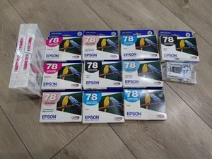 Genuine Epson 78 Ink Cartridge Set Date: 2011 Lot 15 - Picture 1 of 4