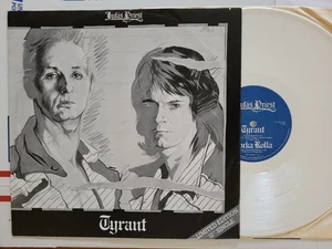 Judas Priest Tyrant Genocide Rocka Rolla 1983 UK 12 " White Vinyl RARE EX/EX HTF - Bild 1 von 7