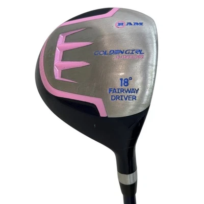 Ram Golden Girl Junior Golf Club 18 Degree Fairway Drive RH Excellent Condition - Image 1 of 4
