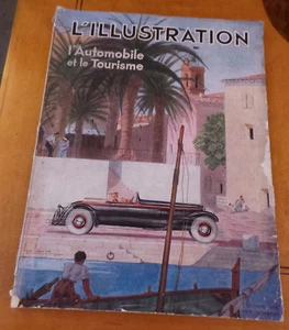 L'Illustration French Magazine L' Automobile de Tourisme; Lepape cover Oct 1933 - Picture 1 of 12