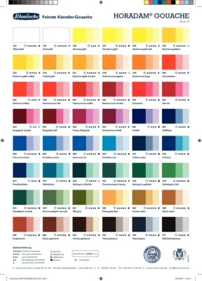 Schmincke Künstlerfarben- Horadam Gouache - 15 ml