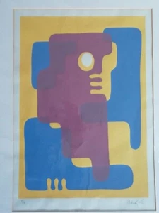 ANTHONY GOSS - ORIGINAL SILKSCREEN PRINT - MECHANICAL MAN - 5 OF 8 - Picture 1 of 6