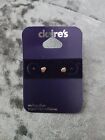 Claires Heart sterling silver earrings