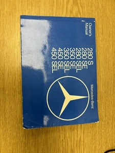 Mercedes-Benz Owners Manual W116 280, 350, 450, S, SE, SEL Book Type 116 1972-80 - Picture 1 of 4