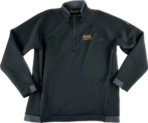 Under Armour Men's Iowa Hawkeyes ColdGear Thermal 1/4 Zip Black Pullover Size XL - Picture 1 of 13