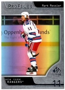 2020-21 SP Signature Edition Legends Profiles MARK MESSIER #P-5 New York Rangers - Picture 1 of 1