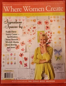 Where Women Create Magazine Inspiring Work Spaces 2/3/4  2013 - Bild 1 von 7