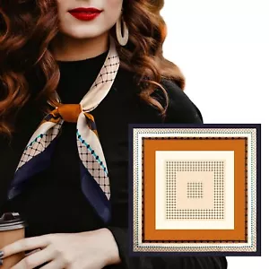 Silk Feeling Head Hair Scarf for Women Like Satin Neck Square Neckerchief for... - Picture 1 of 7
