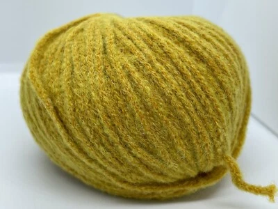Baby Alpaca Merino Wool Yarn Old Gold 69399 Ice Yarns Worsted 50gr 109yds - Image 1 of 4