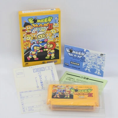 BOMBERMAN II 2 Famicom Nintendo 4355 fc - Image 1 of 4