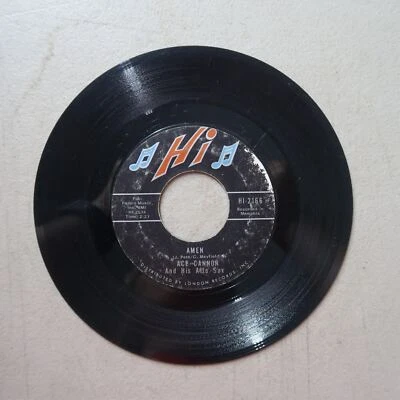 ACE CANNON AND HIS ALTO SAX DOWN BY THE RIVERSIDE/AMEN HI VINYL 45 VG 22-62 - Image 1 of 2
