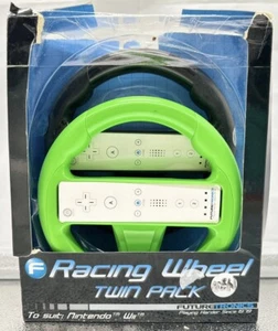 Futuretronics Wii Racing/Steering Wheel Twin Pack in Good Condition 4810 - Picture 1 of 2
