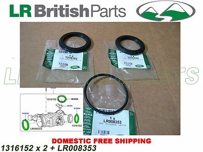 SELLOS DE CARROCERÍA DEL ACELERADOR LAND ROVER RANGE R SPORT 05-13 14 LR3 LR4 1316152X2+LR008353 Foto 1 de 4